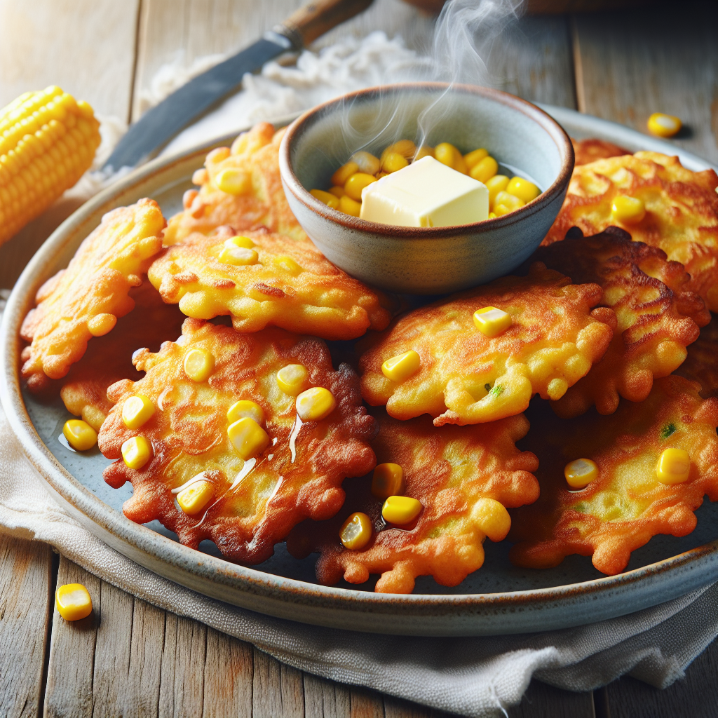 Nationalgericht Liberia: Corn Fritters (Rezept)