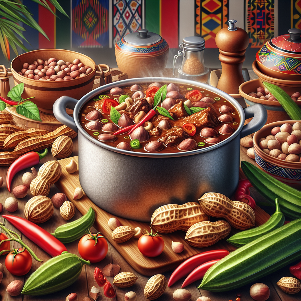 Nationalgericht Liberia: Groundnut Stew (Rezept)