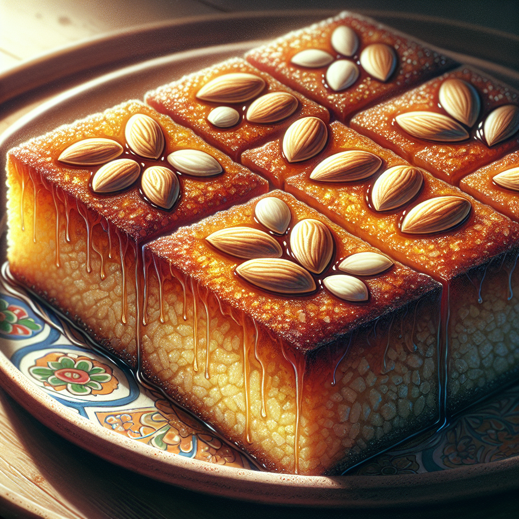 Nationalgericht Libyen: Basbousa (Rezept)
