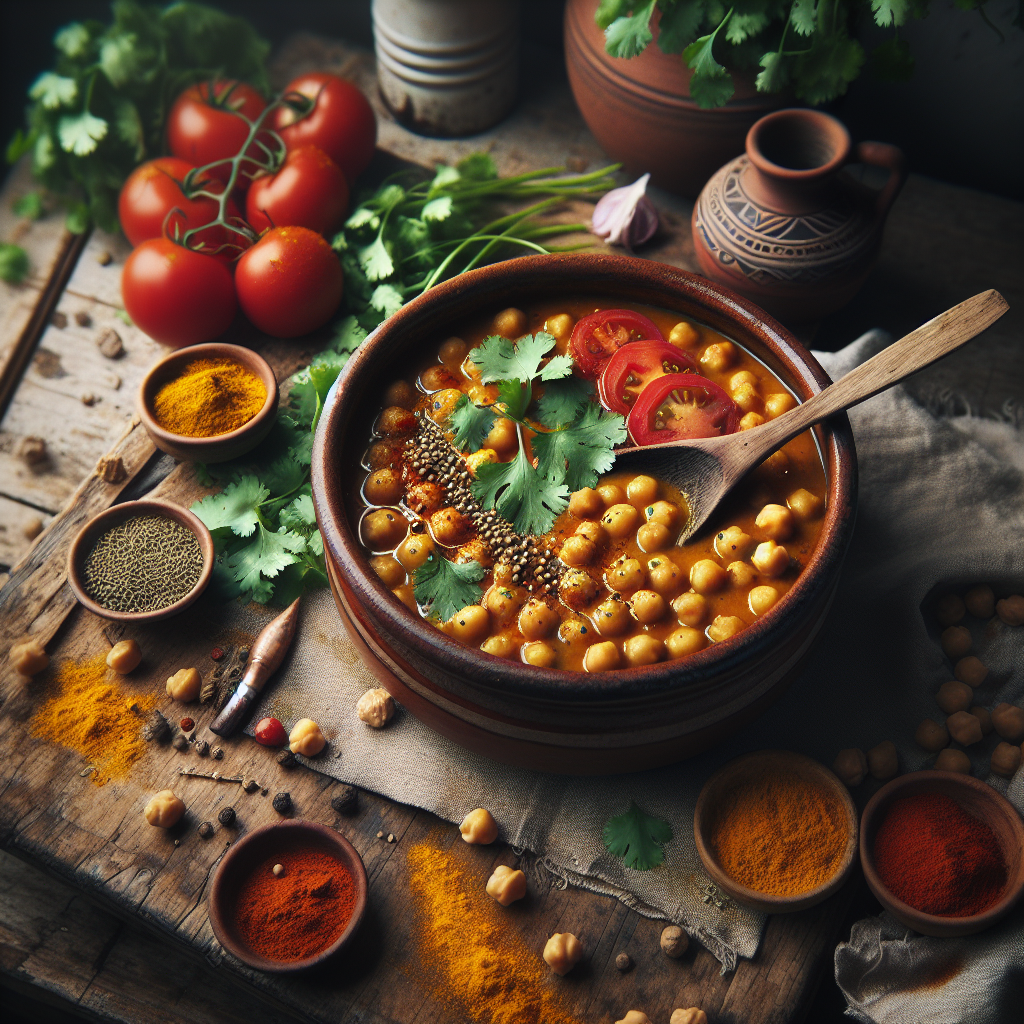 Nationalgericht Libyen: Chickpea Stew