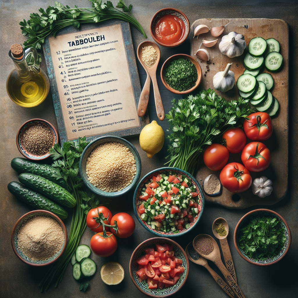Nationalgericht Libyen: Tabbouleh (Rezept)