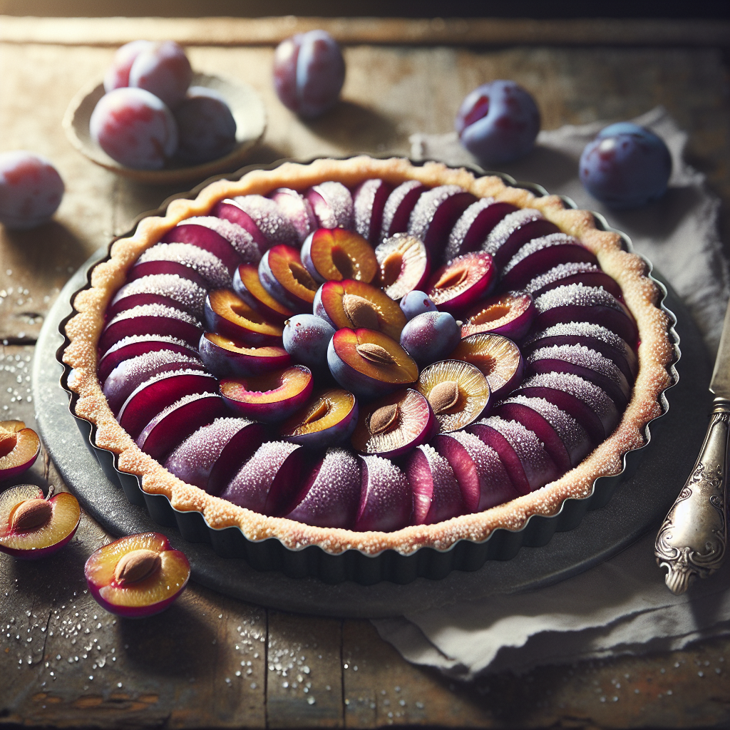 Nationalgericht Luxemburg: Quetschentaart (Rezept)