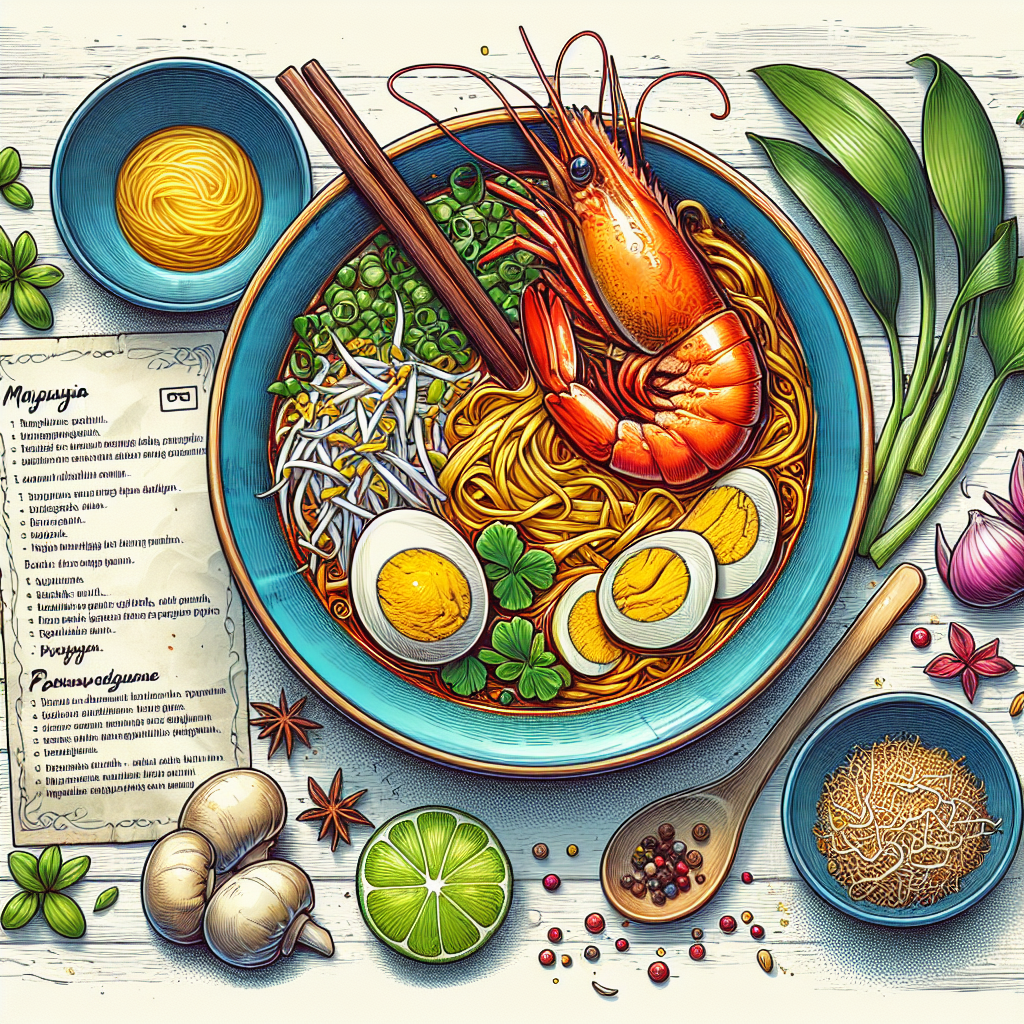 Nationalgericht Malaysia: Laksa Penang (Rezept)