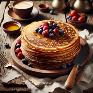 Nationalgericht Mali: #Crêpes de mil#