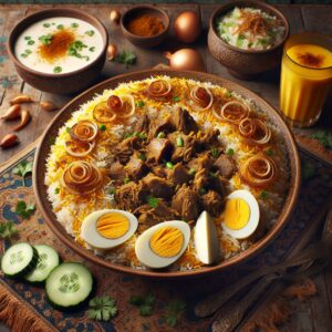 Nationalgericht Mauritius: #Mutton Biryani# (Rezept)