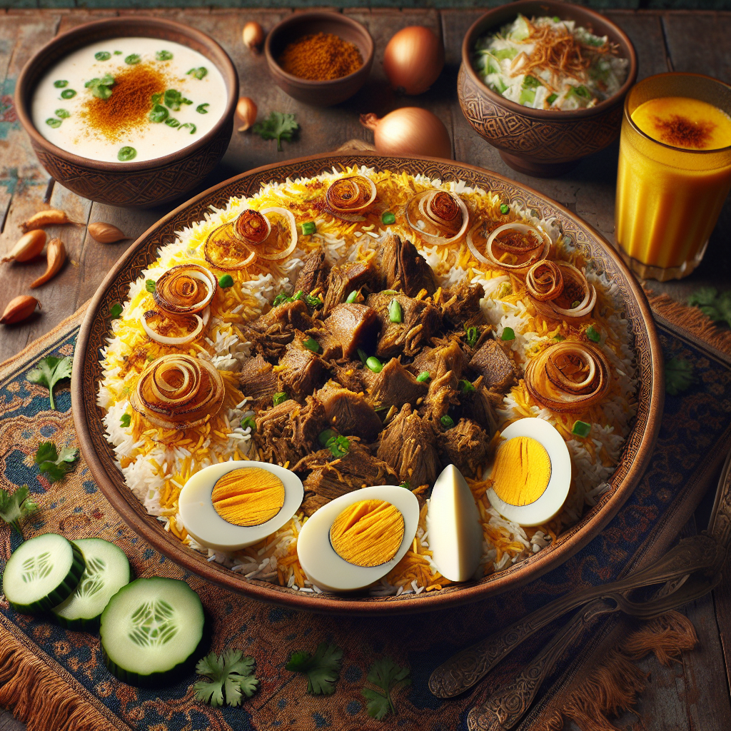 Nationalgericht Mauritius: Mutton Biryani (Rezept)