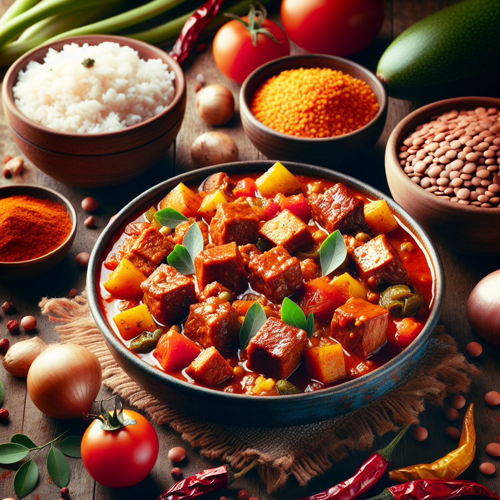 Nationalgericht Mauritius: Rougaille de Cochon (Rezept)
