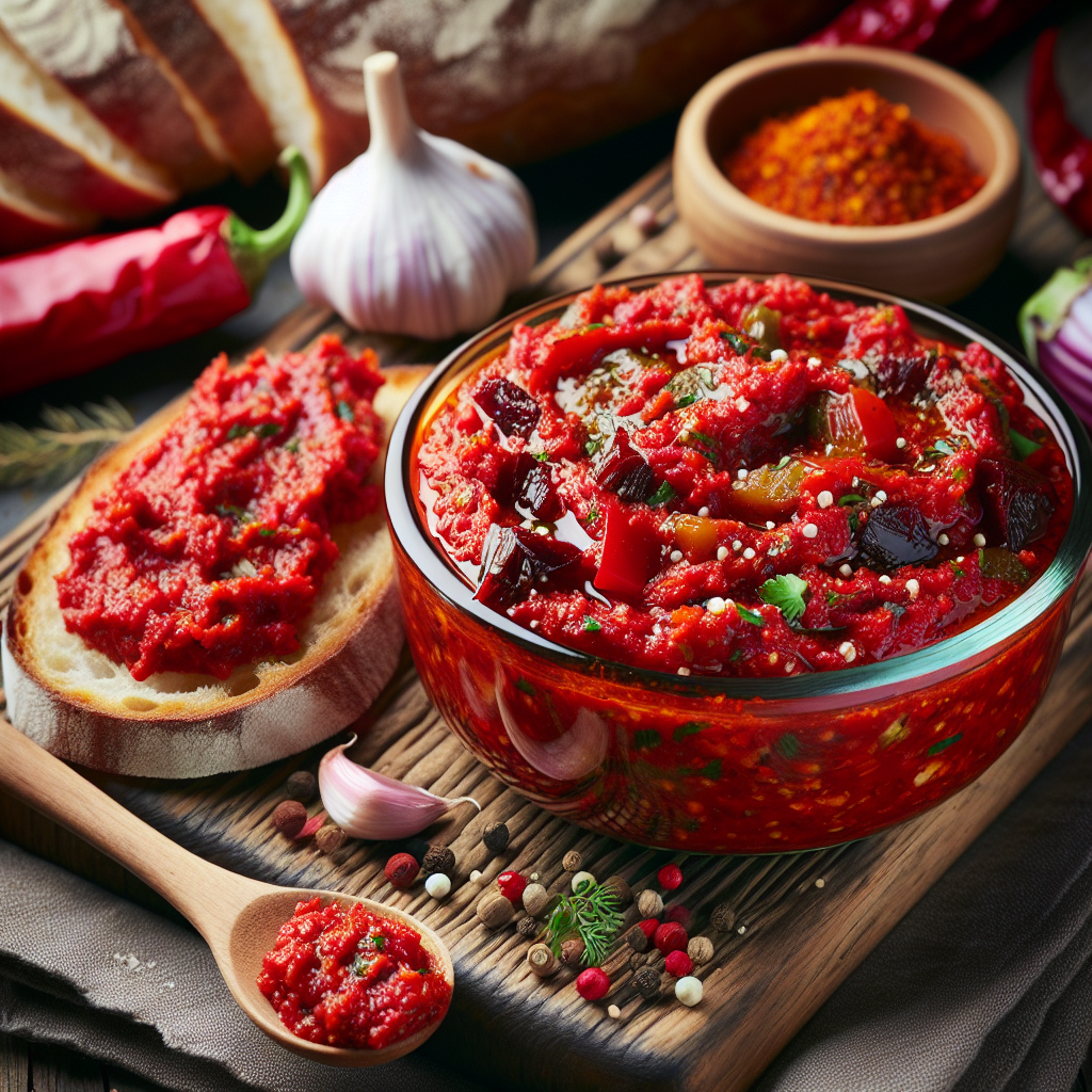 Nationalgericht Mazedonien: Lutenica (Rezept)
