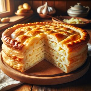 Nationalgericht Mazedonien: #Pita od Krompir# (Rezept)