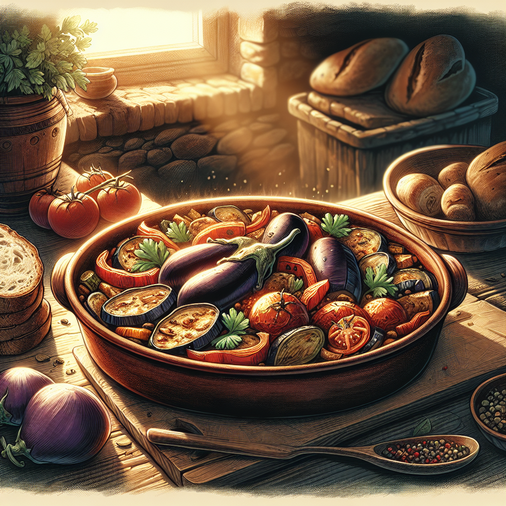 Nationalgericht Mazedonien: Tava sa Patlidžan (Rezept)