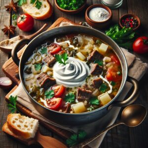 Nationalgericht Moldawien: Ciorbă de burtă cu smântână (Rezept)