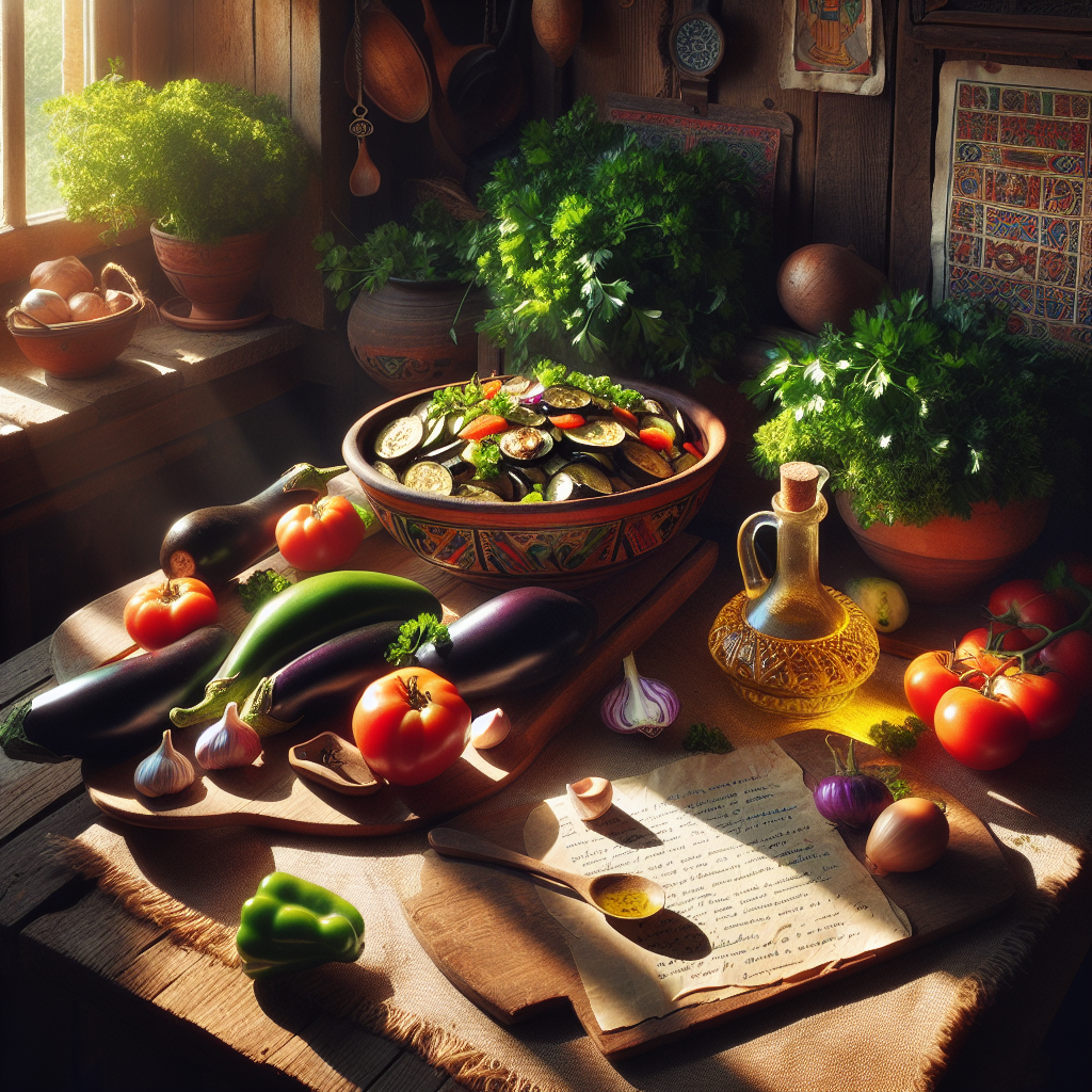 Nationalgericht Moldawien: Salată de vinete (Rezept)