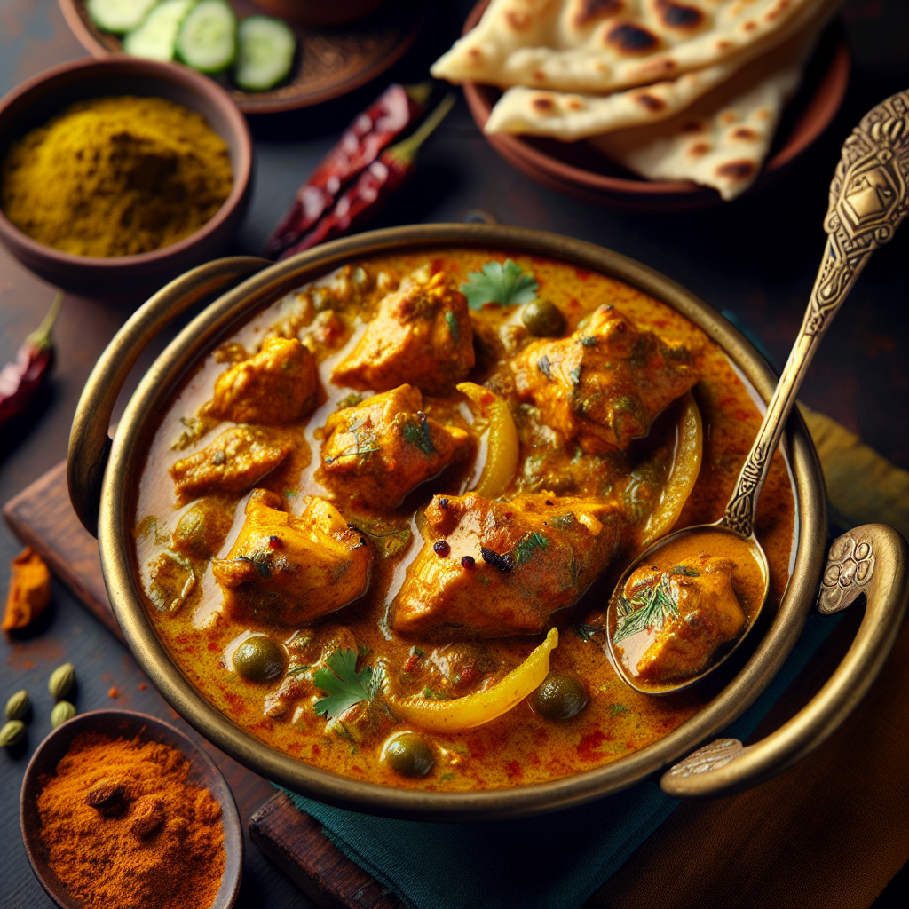 Nationalgericht Myanmar: Chicken Curry