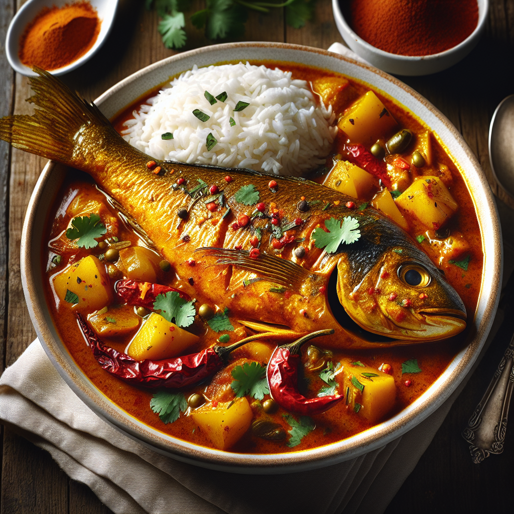 Nationalgericht Myanmar: Fish Curry (Rezept)