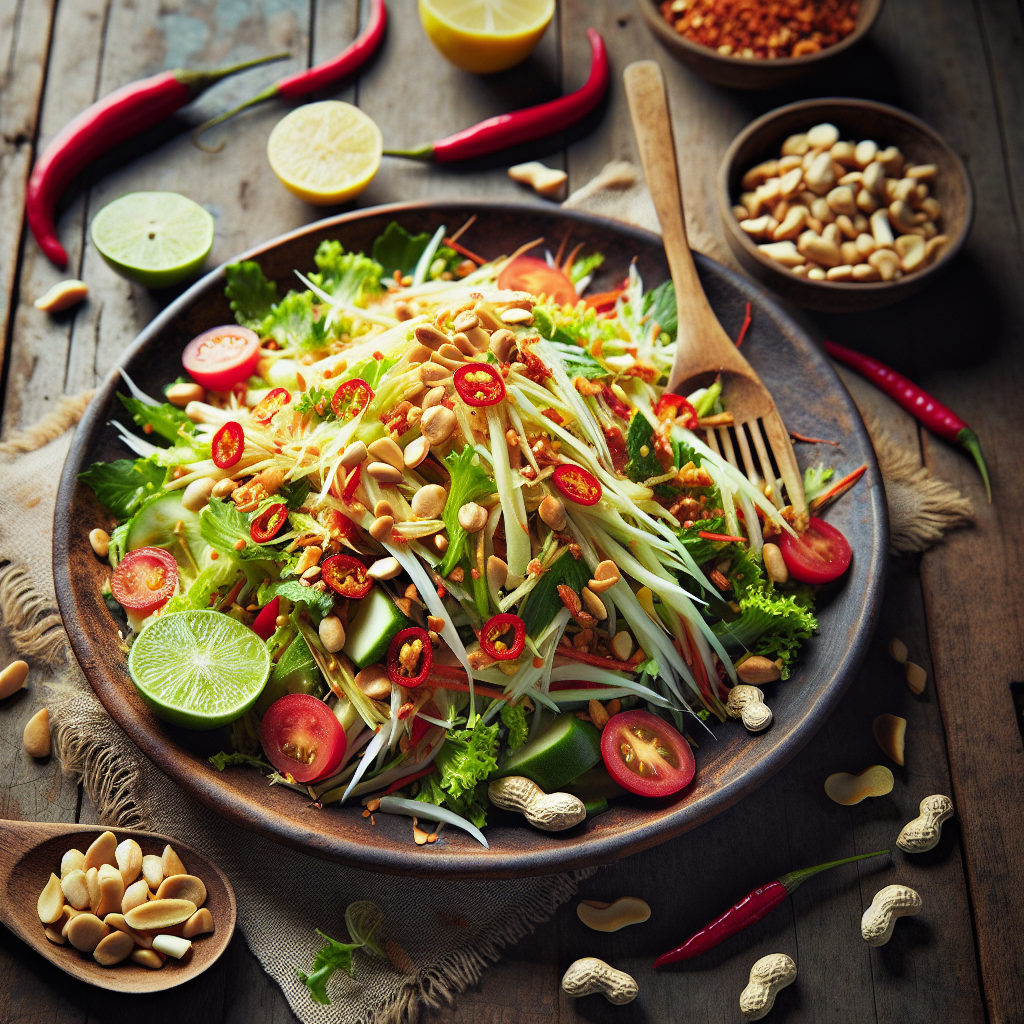 Nationalgericht Myanmar: Ginger Salad (Rezept)