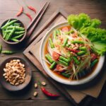 Nationalgericht Nauru: #Green Papaya Salad# (Rezept) (Rezept)