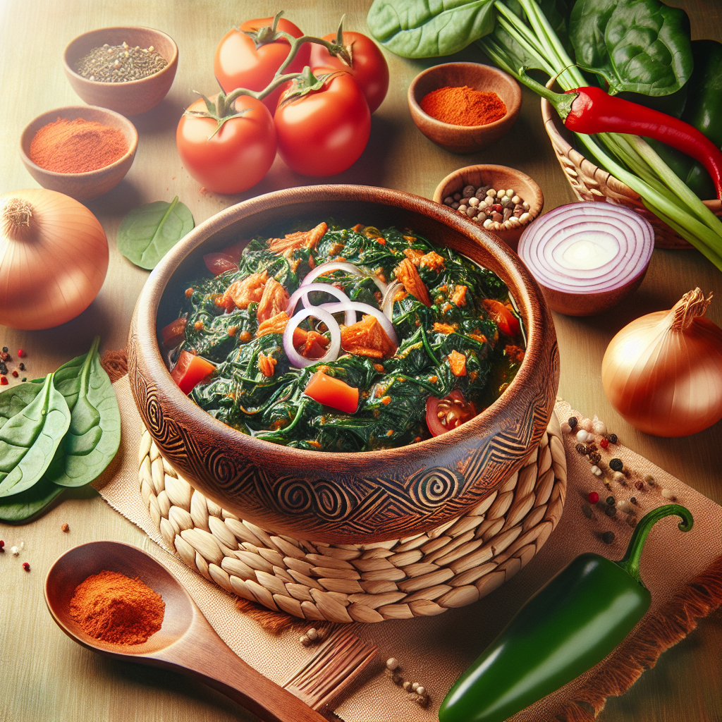 Nationalgericht Nigeria: Efo Riro (Rezept)