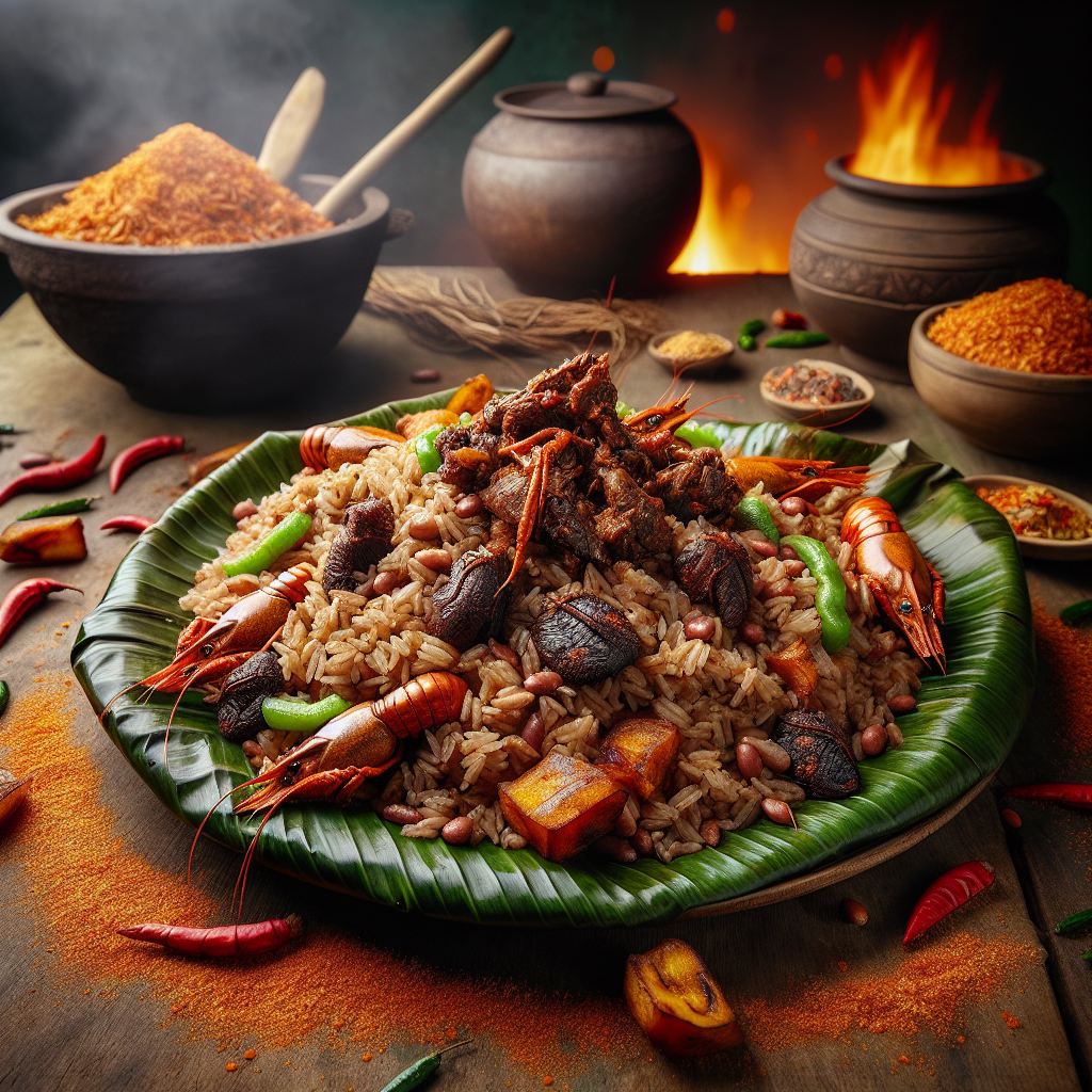Nationalgericht Nigeria: Ofada Rice (Rezept)