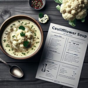 Nationalgericht Norwegen: Blomkålsuppe (Rezept)