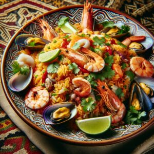 Nationalgericht Panama: #Arroz con Mariscos# (Rezept)