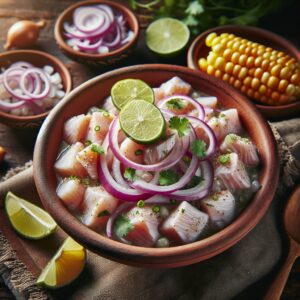 Nationalgericht Panama: #Ceviche de Corvina# (Rezept)