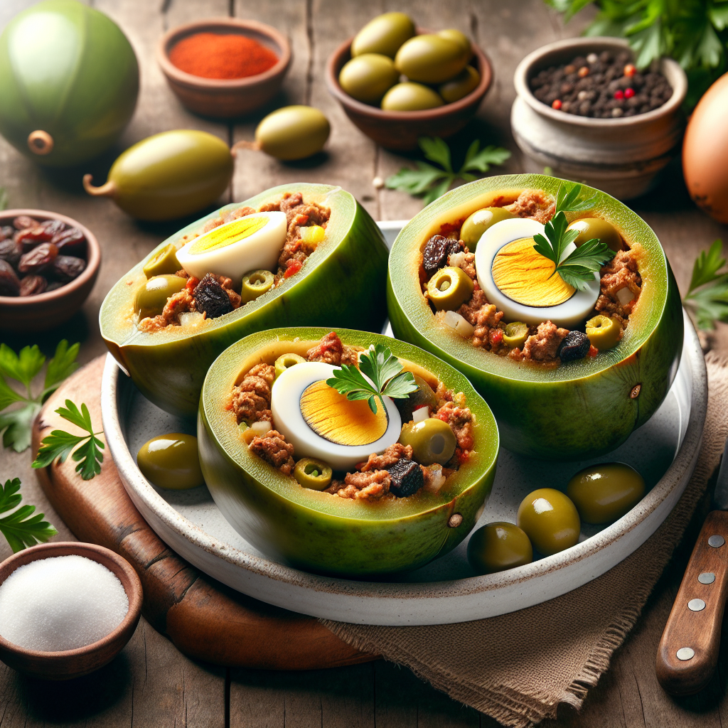 Nationalgericht Peru: Caigua Rellena (Rezept)