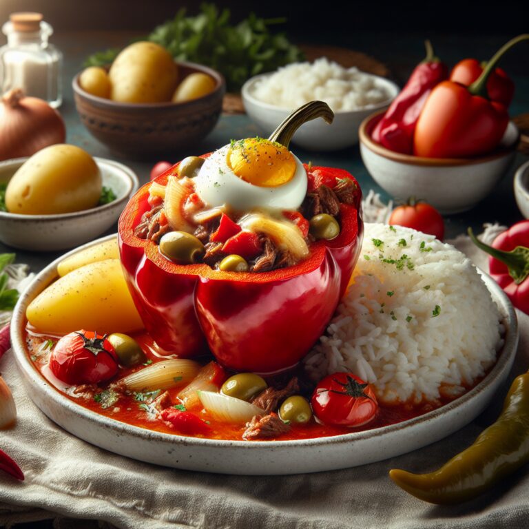 Rocoto Relleno – Nationalgericht aus Peru