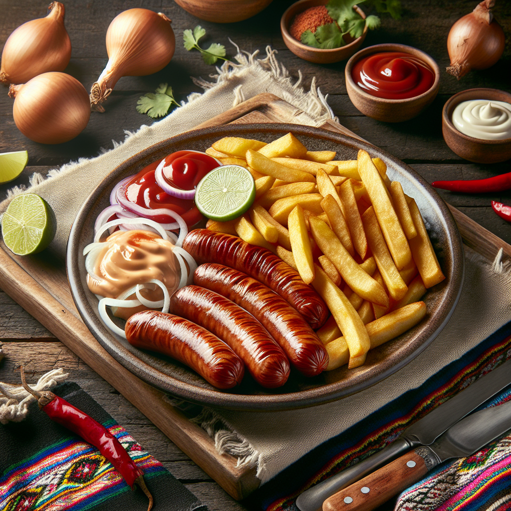 Nationalgericht Peru: Salchipapas (Rezept)