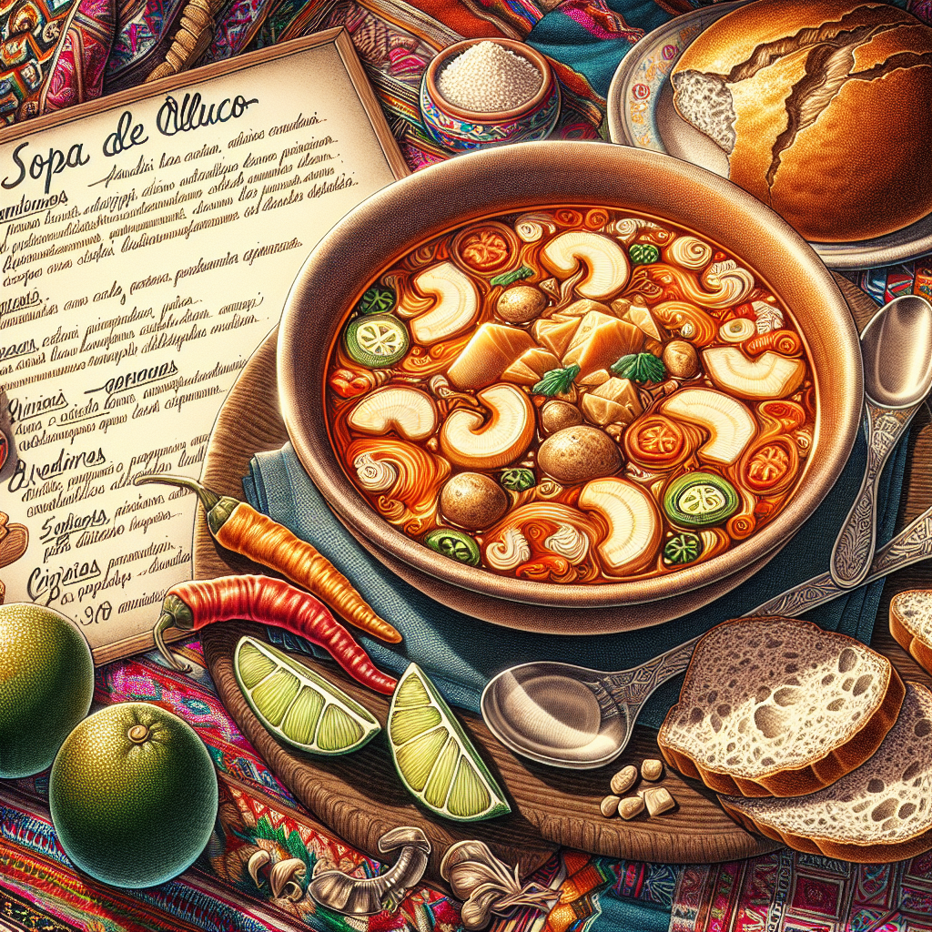 Nationalgericht Peru: Sopa de Olluco (Rezept)