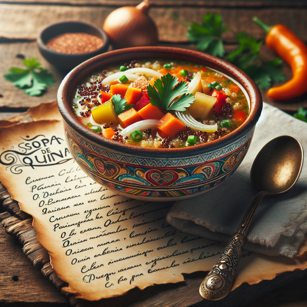 Nationalgericht Peru: Sopa de Quinua (Rezept)