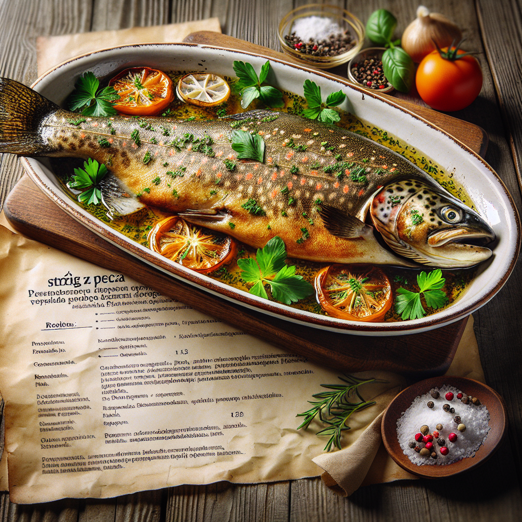 Nationalgericht Polen: Pstrąg z pieca (Rezept)