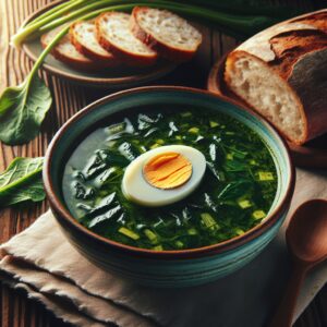 Nationalgericht Polen: #Zupa szczawiowa# (Rezept)