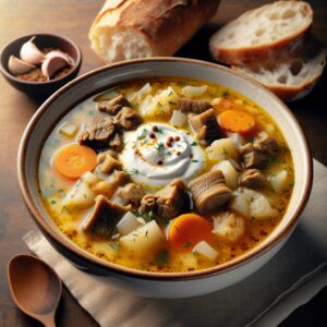Nationalgericht Rumänien: #Ciorbă de burtă# (Rezept)