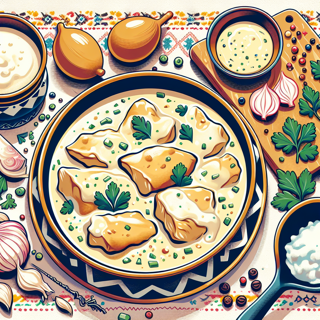 Nationalgericht Rumänien: Pui cu smântână (Rezept)