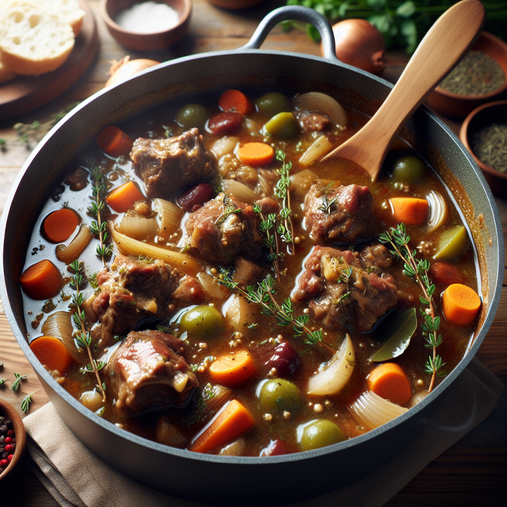 Nationalgericht Südafrika: Oxtail Stew