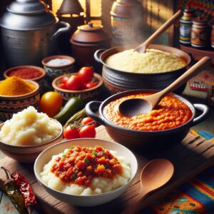 Nationalgericht Südafrika: Pap en Sous (Rezept)