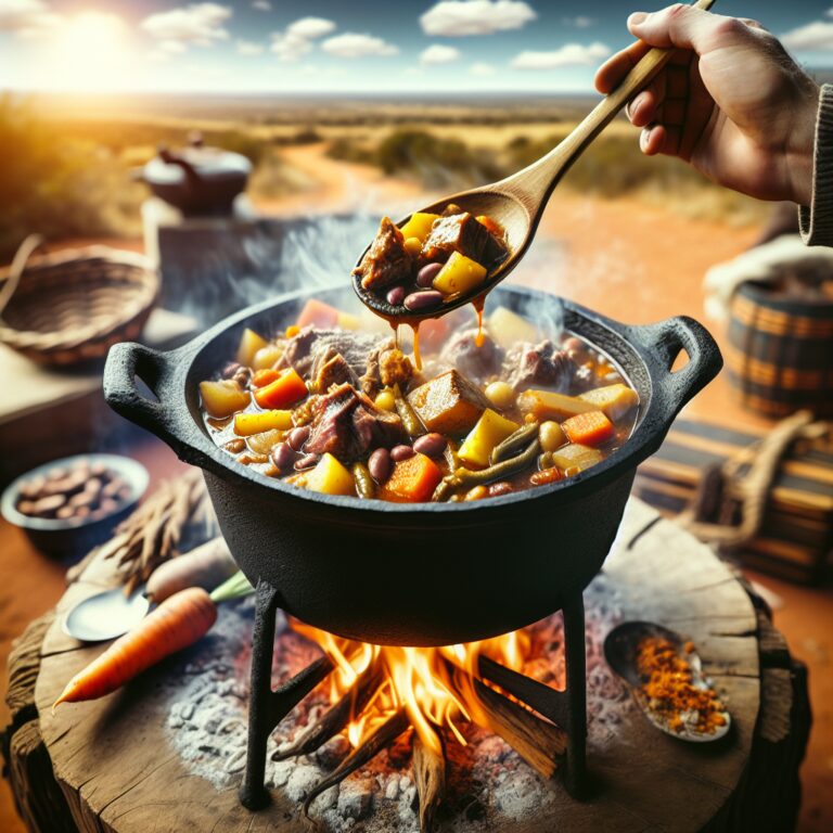 Potjiekos – Nationalgericht aus Südafrika