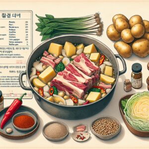 Nationalgericht Südkorea: Gamjatang (Rezept)