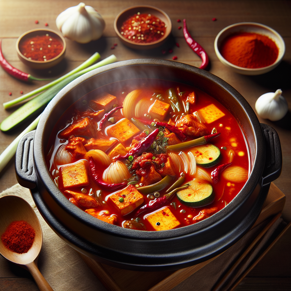 Nationalgericht Südkorea: Gochujang Jjigae (Rezept)
