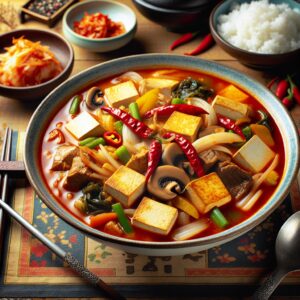 Nationalgericht Südkorea: Tofu Jjigae (Rezept)