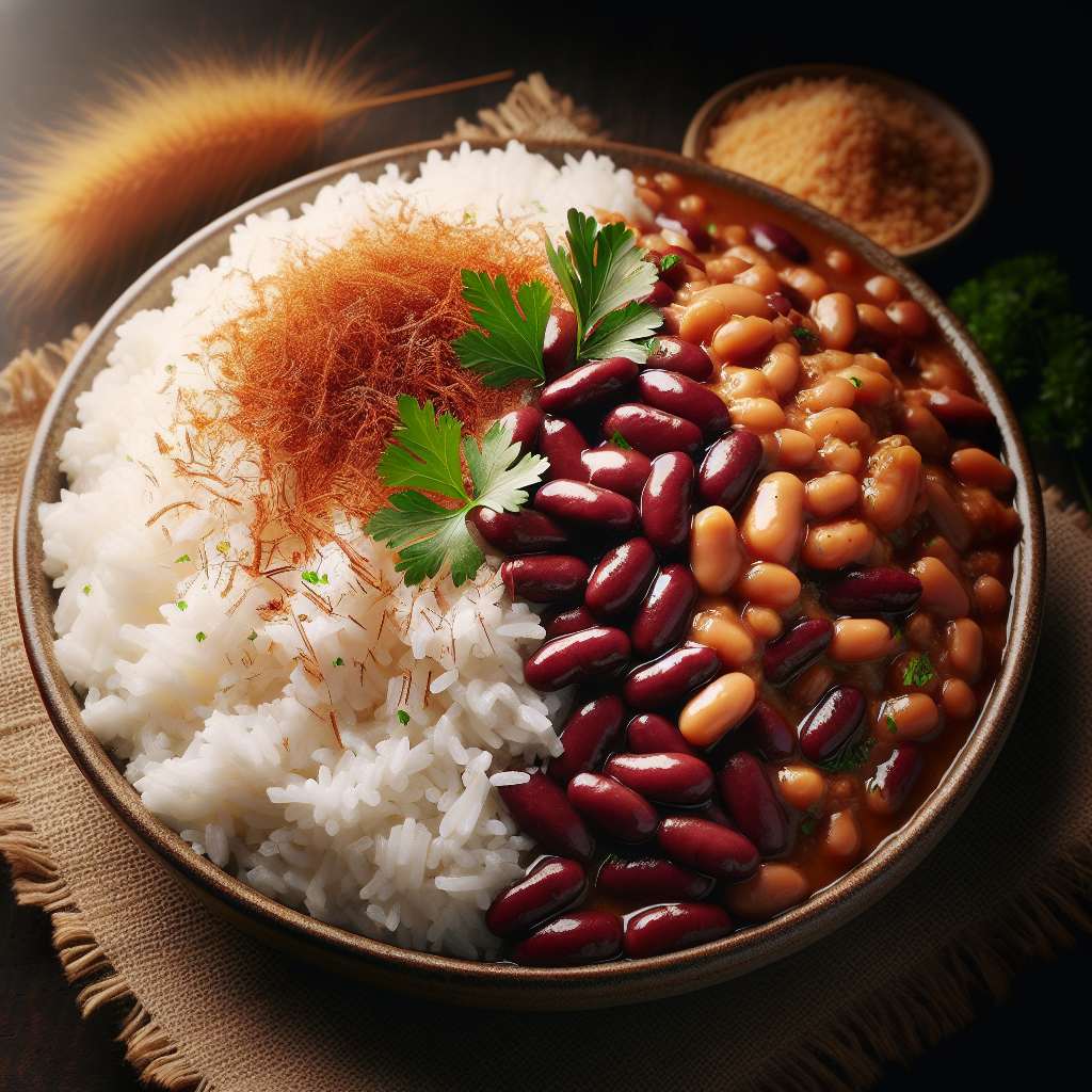 Nationalgericht São Tomé und Príncipe: Arroz com Feijão (Rezept)