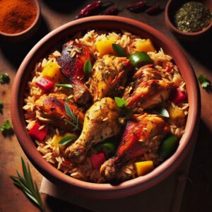 Nationalgericht São Tomé und Príncipe: Arroz de Frango (Rezept)
