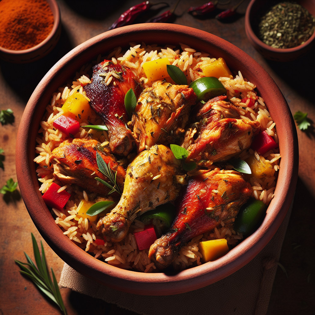 Nationalgericht São Tomé und Príncipe: Arroz de Frango (Rezept)