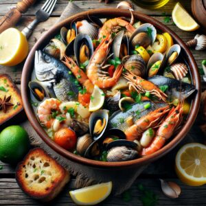 Nationalgericht São Tomé und Príncipe: #Caldeirada de Peixe# (Rezept) (Rezept)
