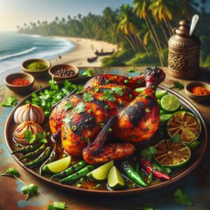 Nationalgericht São Tomé und Príncipe: #Frango à Cafreal# (Rezept)