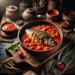 Nationalgericht São Tomé und Príncipe: #Peixe ao Molho de Tomate# (Rezept)