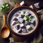 Nationalgericht Salomonen: #Taro and Coconut Stew# (Rezept)