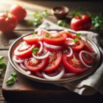 Nationalgericht Sambia: #Tomato and Onion Salad# (Rezept)