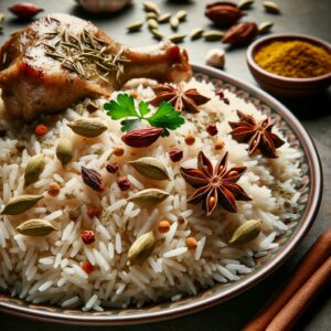 Nationalgericht Saudi-Arabien: Bukhari Rice (Rezept)