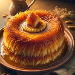 Nationalgericht Saudi-Arabien: Kunafa (Rezept)